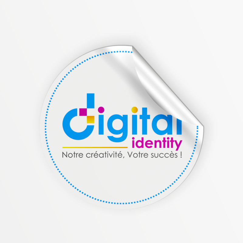 Autocollant - Digital Identity